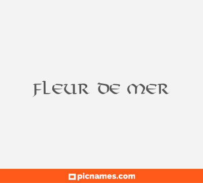 Fleur de Mer